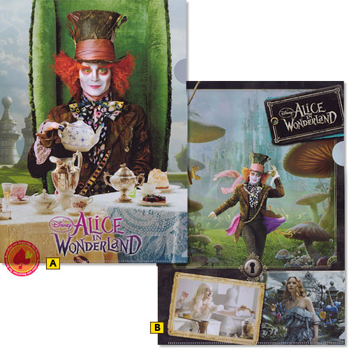 楽天市場】3Dクリアファイル/不思議の国のアリス Alice In Wonderland