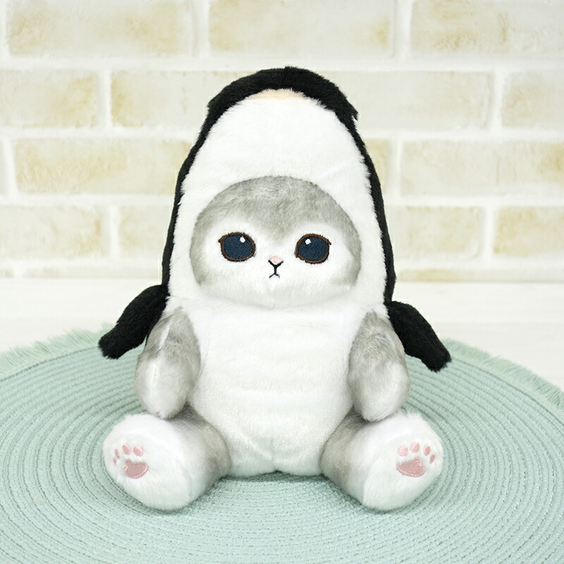 サンアロー mofusand ぽてたまぬいぐるみ パンダにゃん ベージュ Sun