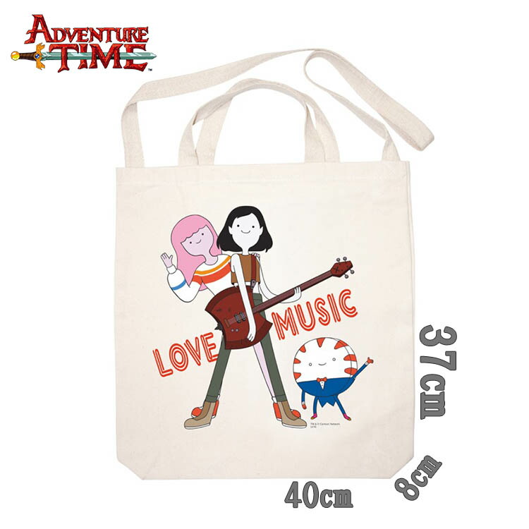 アドベンチャータイム Adventure Time マーセリン トートバッグ アドベンチャータイムADVENTURE TIMEキャンバスランチトート
