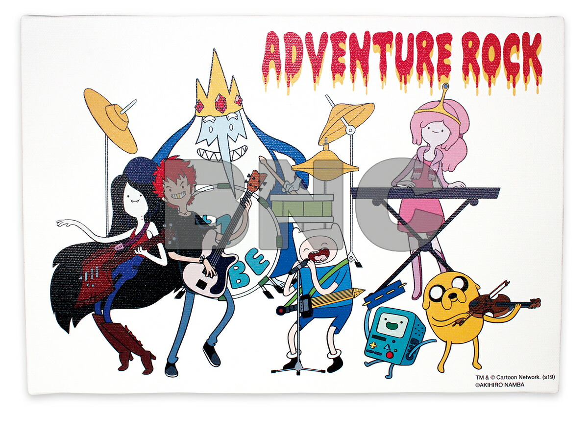 楽天市場 アドベンチャータイム キャンパスアート 難波章浩 Hi Standard Namba69 スペシャル限定コラボグッズ Adventure Time Adventure Rock 子供用リュック Buyersnetclub