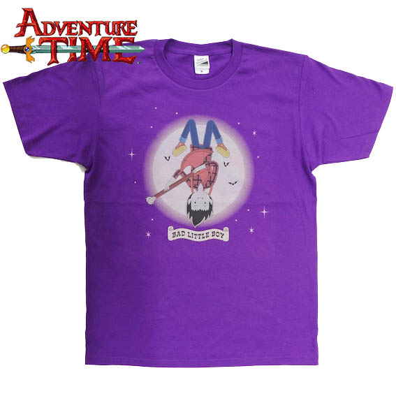 楽天市場 メンズ Tシャツ Xl アドベンチャータイム 月夜のマーシャル リー 紫 パープル Adventure Time 子供用リュック Buyersnetclub