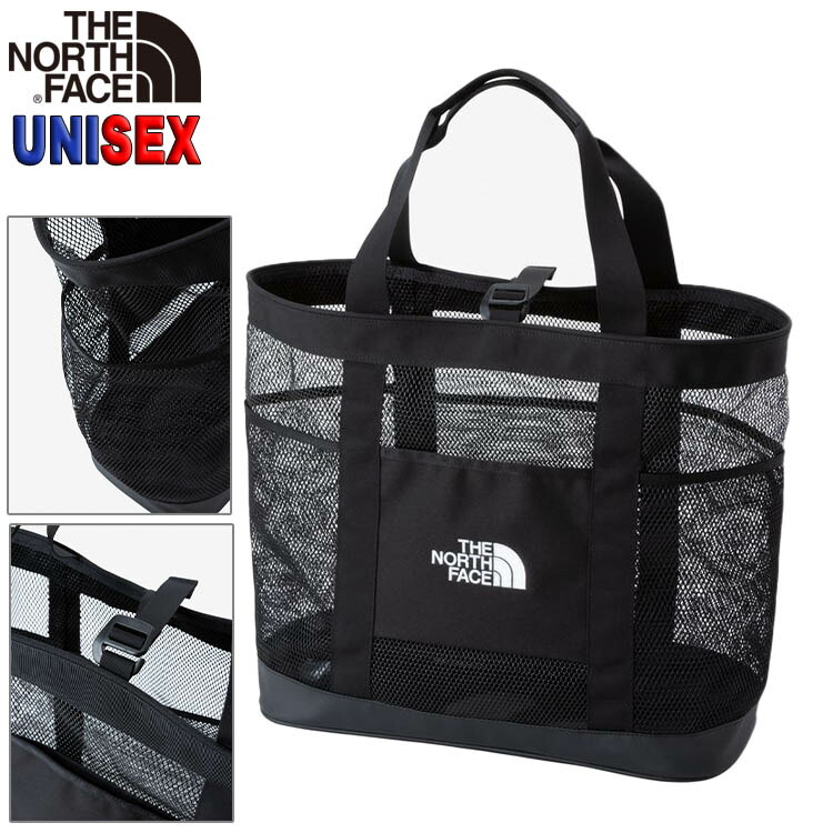 THE NORTH FACE メッシュバッグ 大容量 ブラック THE NORTH FACE トートバッグ 「THE FACE/ザノースフェイス