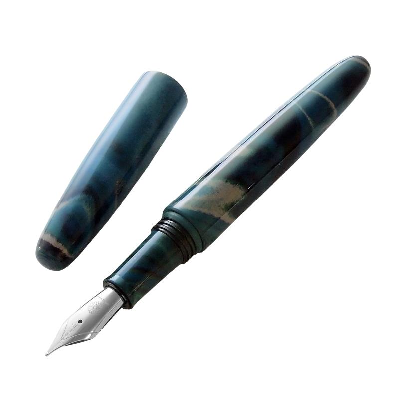 WANCHER 筆 意気ごみ書き込み 誠硬質ゴム 大理石緑であること DREAM PEN marble green ワンチャー
