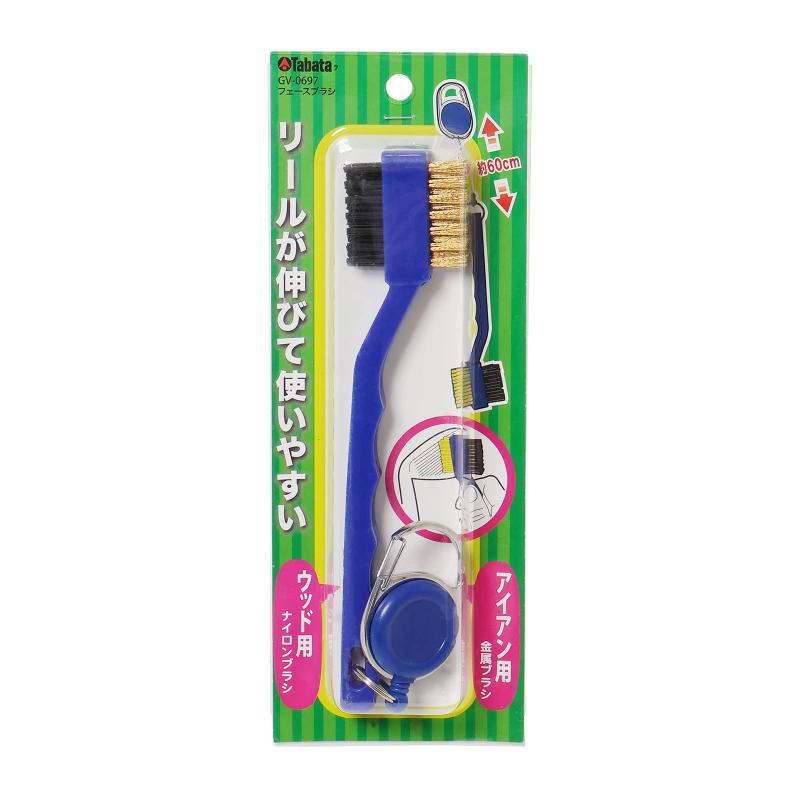 (未使用･未開封品)　Tabata(タバタ) ゴルフ ブラシ 溝削り ゴルフメンテナンス用品 3way 三連ブラシ GV0698 vf3p617 Amazon | Tabata(タバタ) ゴルフ ブラシ 溝削り ゴルフ