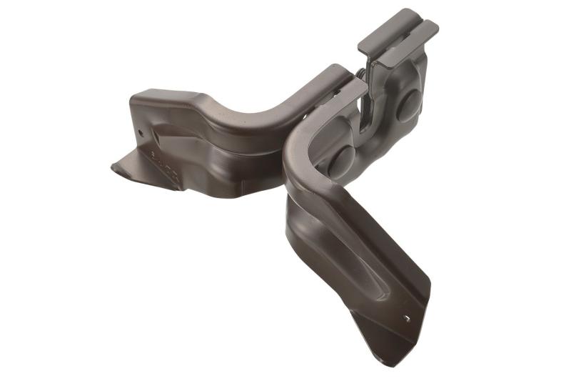 雪止 金具 スワロー工業 ハゼ式立平用 後付 シリウス 羽根 180mm 2本締め ダークブラウン 高耐食鋼板 30入