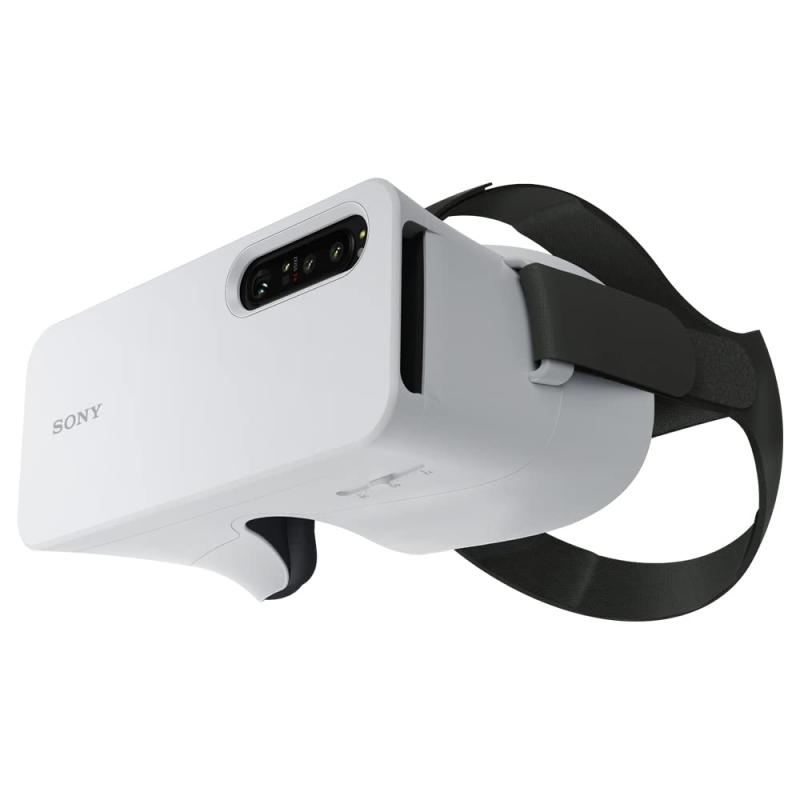 ソニー android かっこ良い電話機相応う Xperia View / 360°VR/Xperia専用 Visual Headset/Xperia 1 IV、1 III、1 II相応う/XQZ-VG01A 薄墨色 大