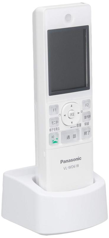 パナソニック(Panasonic) テレビドアホン ワイヤレスモニター子機 VL-WD618｜うたかた雑貨