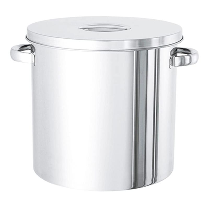 日東 ステンレスタンク ストレート貯蔵用タンク(フタ付) 80L