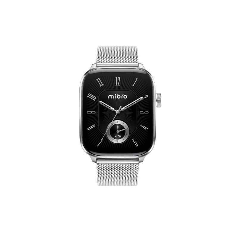 Mibro Watch FIT 駈けっくら スマートウォッチ 人工知能学スマートアシスタント 人工知能学ウォッチフェイス 1.75inAMOLED 高性能 GPS内蔵 心臓の鼓動数 お休み 剪断応力 思わしい管理すること Bluetooth電話を掛ける スマホ告げ知らせる 150+運動競技ジーメンス