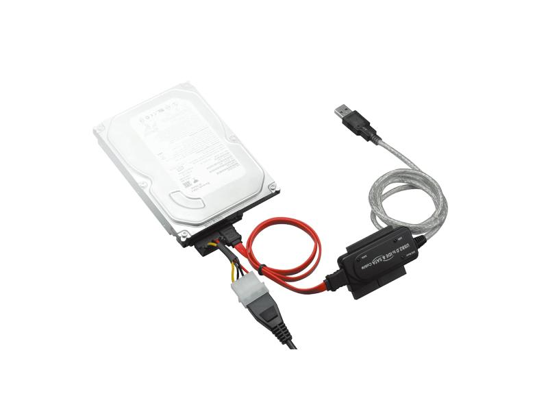 GREEN HOUSE SATA/IDE-USB2.0うつり変わりアダプタ 2.5in固定ディスク相応う GH-USHD-IDESA