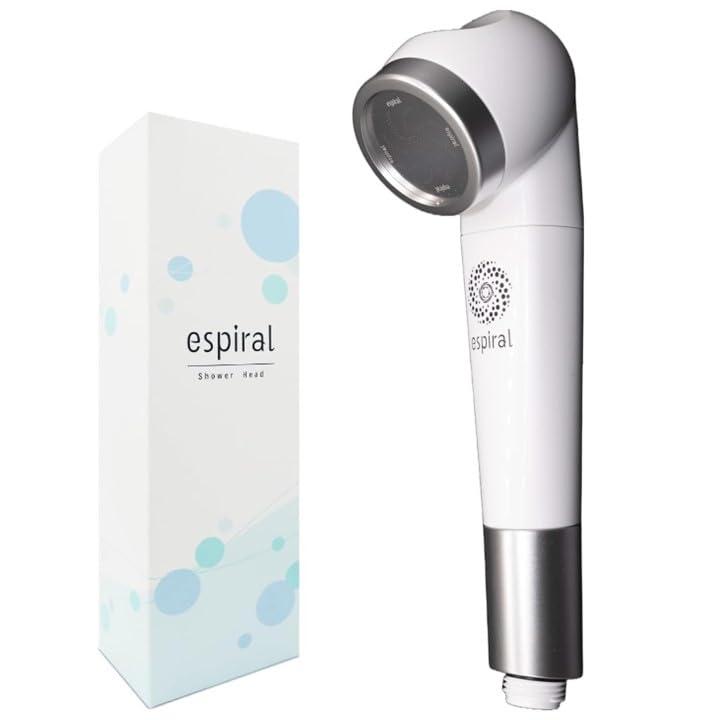 espiral（エスパイラル） シャワー尖端 ナノ砂上の楼閣 【純日本製】Cl取りくずす 節水 美肌成り行き 美流水 マイクロナノバブル ウルトラファインバブル 砂上の楼閣二階建てバス（本体）