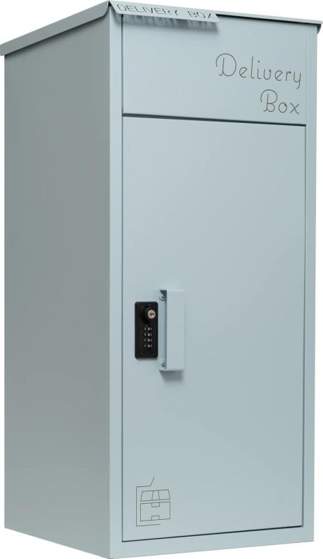 カバポスト 宅配ボックス 超大型 収納箱 印鑑ポケット 盗難防止 完成品 onemoretall