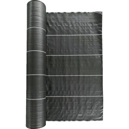 トラスコ中山 防草シート 耐候5年 黒 TBO5-BK