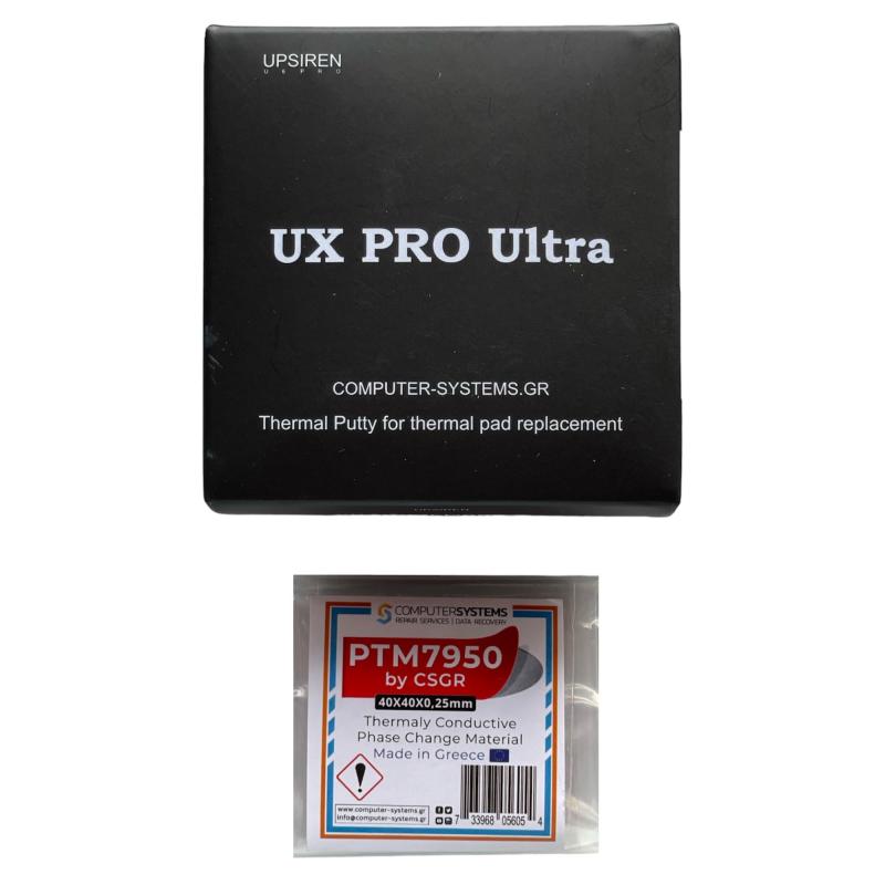 CSGRによるPTM7950 \u0026amp; UPSIREN UX PRO 20g仕掛ける ? 中央処理装置とGPU用の窮まりのサーマルソリューション。