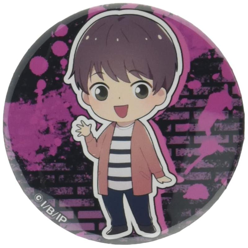 HAKUBA キャラモード ちょっと大きめ缶バッジ 池袋 ウエストゲートパーク 磯貝SD 日本製 大きめサイズ（直径54mm）画像