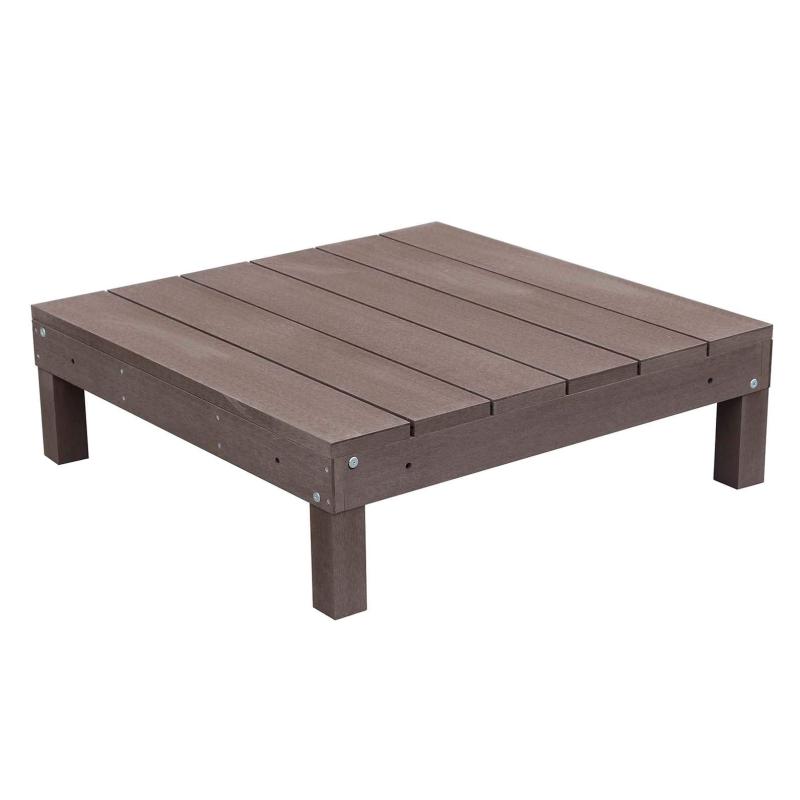 アイガーデン ウッドデッキ アイウッドデッキ i10368-1ddb 人工木製 ダークブラウン 90cm×90cm×28cm 組み立て式 1台 14,277円