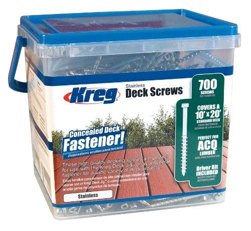 Kreg 甲板推進器 51粍 ステンレス鋼仕様模様 (700本入) その他-日用品雑貨・文房具・手芸