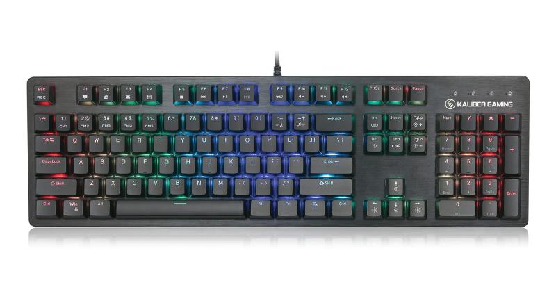 IOGEAR Kaliber Gaming HVER ステルス ゲーミングキーボード (GKB740)