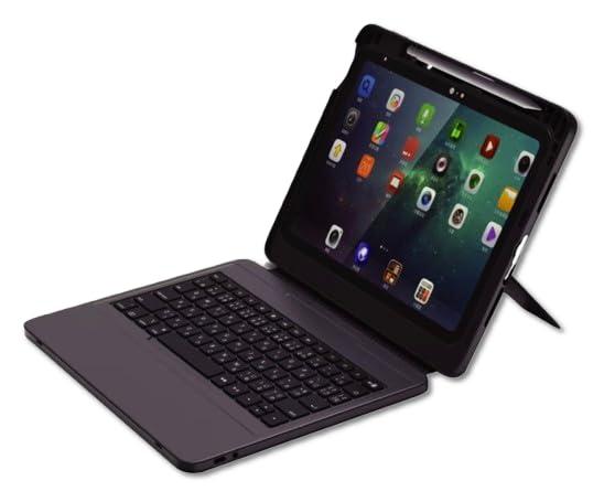 コワレンシリーズ【耐衝撃×薄型】充電不要 イヤホンジャック付 iPad10/A16 耐久キーボード付き ケース【2年】有線接続 強化構造 スタンド&保護一体型設計|うたかた雑貨