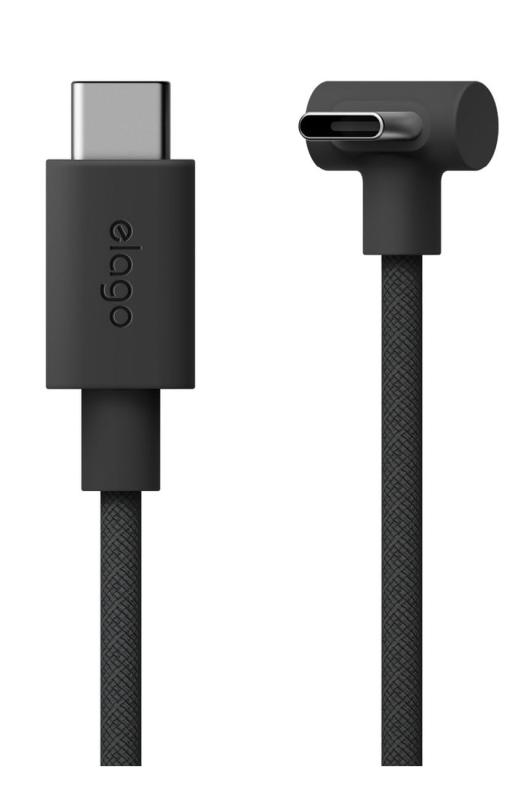【elago】 C to C 90°Fabric Cable for Smart Phone/tablet