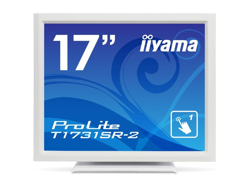 iiyama 17型液晶ディスプレイ ProLite T1731SR-2 (抵抗膜方式タッチパネル) ピュアホワイト T1731SR-W2