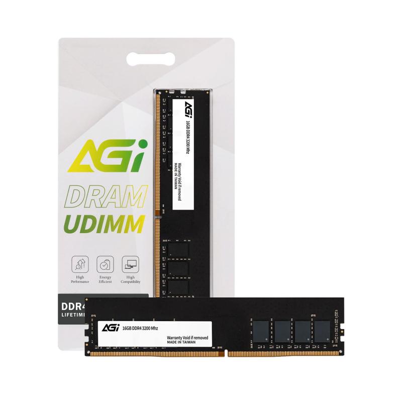AGI UD138 16GB DDR4 UDIMM 3200MHz デスクトップ用メモリ CL22 1.2V 288pin AGI320016UD138