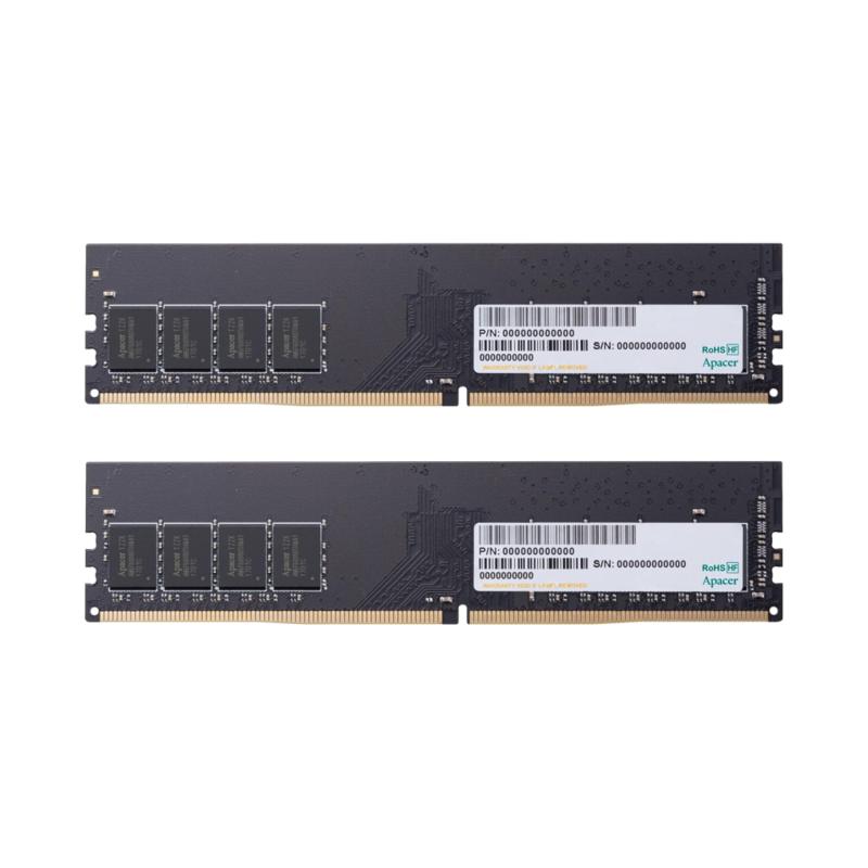 Apacer アペイサー 事務机いの一番パソコン用 記憶装置 DDR4-3200 パソコン4-25600 288PIN 16GB一揃いの道具 8GB 2枚組 EL.16GA1.GSRK2