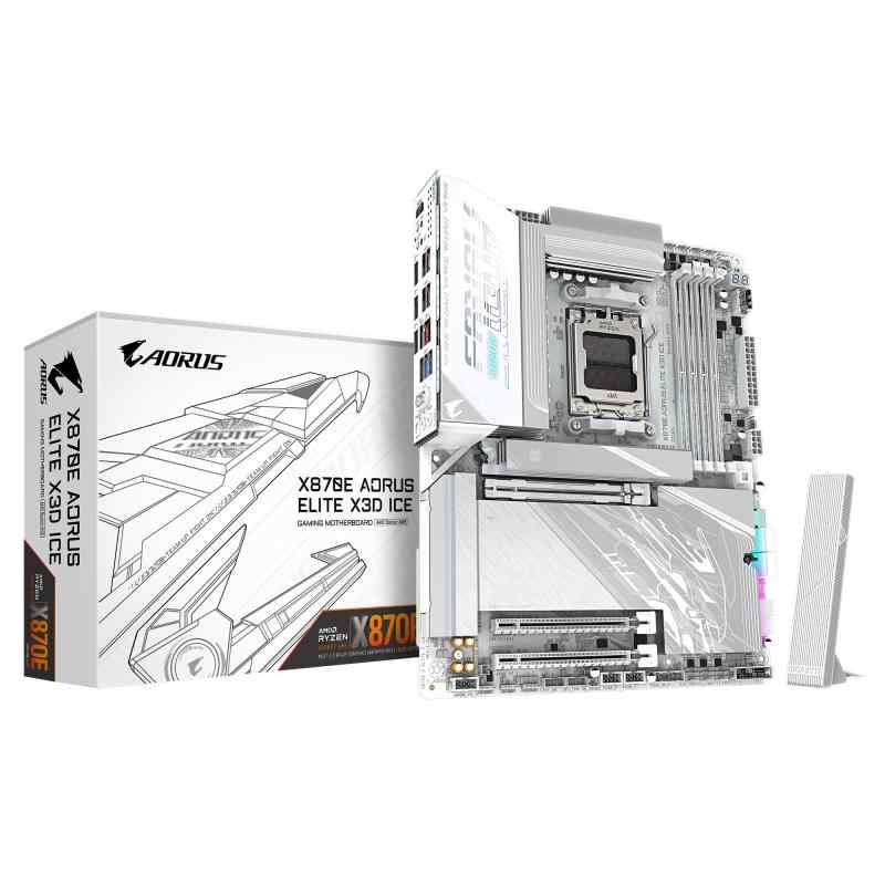 GIGABYTE X870E AORUS ELITE X3D ICE ATX マザーボード MB6872|うたかた雑貨