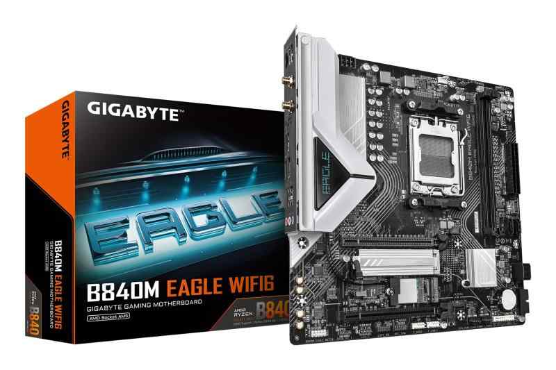 GIGABYTE B840M EAGLE WIFI6 Micro-ATXお母さんゲーム盤 MB6776