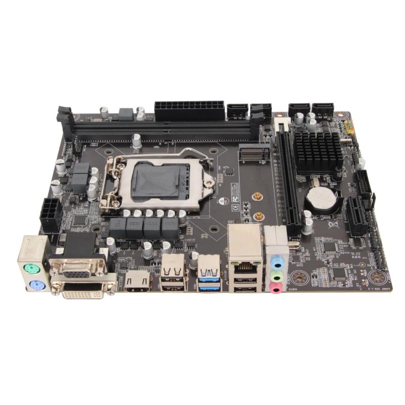 H310 LGA 1151 マザーボード メインボード マイクロ ATX DDR4 マザーボード用 幅広い CPU 互換性 ダブルチャネルDDR4メモリスロット 高速チップセット