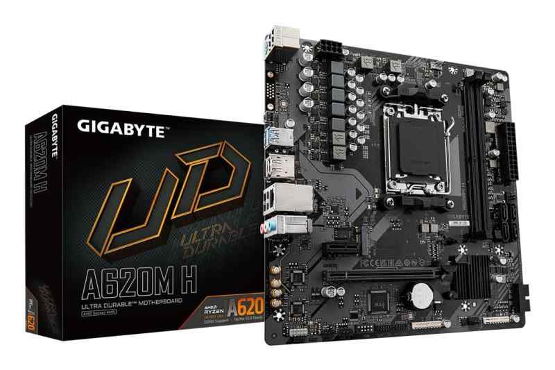 GIGABYTE A620M H Rev2 Micro-ATXマザーボード MB6931