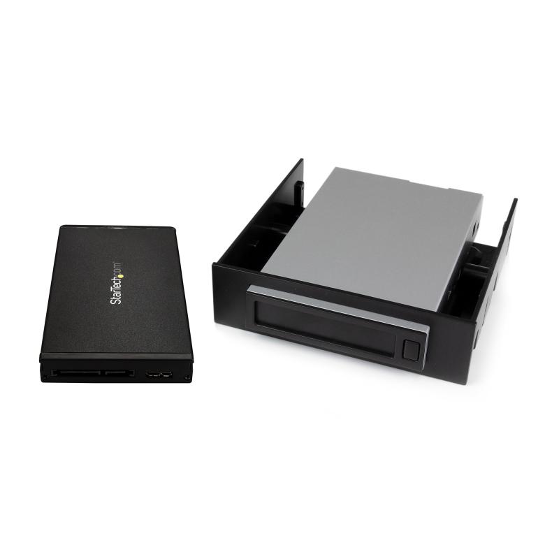 スターテック.com 2.5インチSATA/SAS対応ハードディスクドライブ用モバイルラック｜うたかた雑貨