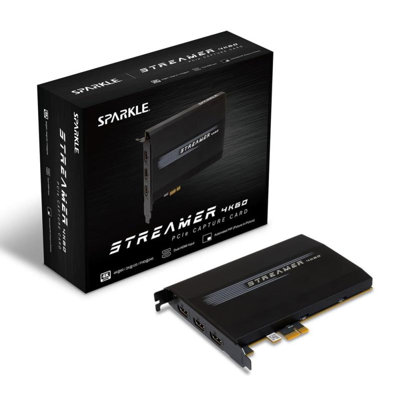 SPARKLE Streamer 4K60 PCIe Capture Card
