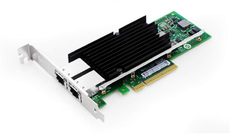10GbEイーサネットサーバー ローカルエリアネットワーク歌留多 X540T2 デュアルRJ-45 界面 PCIe x 8 コンバージドネットワークアダプター インテルX540-BT2心付け相応う OEM Packaging
