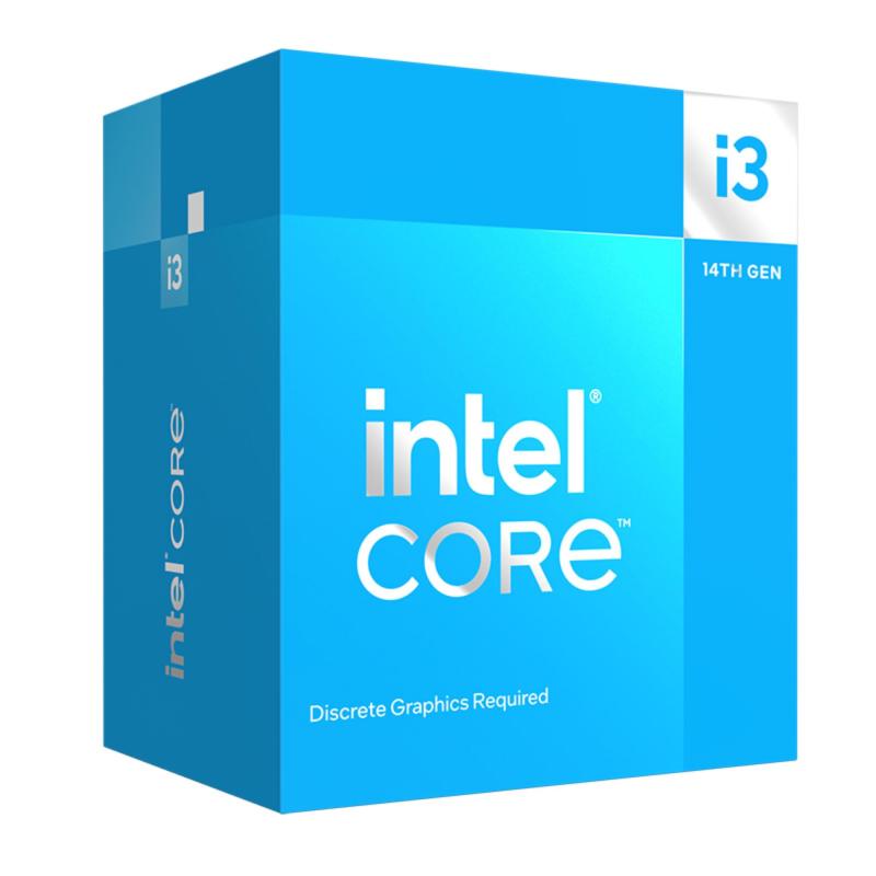 Intel Core i3-14100F 事務机とっ始め中央処理装置 4中核グループ (4 P中核グループ + 0 E中核グループ) 最大限度4.7 GHz。
