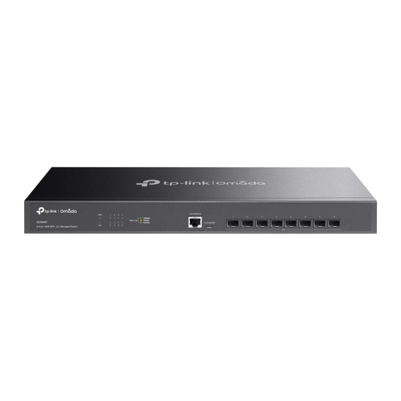 TP-LINK JetStream 8界面10GE SFP+ L2+マネージスイッチ TL-SX3008F