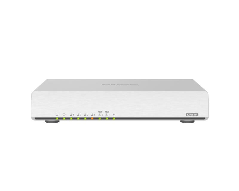 QNAP (キューナップ ) Wi-Fi6 および デュアル 10GbE ポート 搭載SD-WANルーター QHora-301W|うたかた雑貨