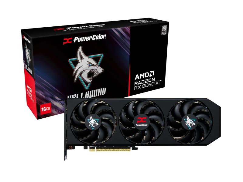 AMD Radeon RX9060XT 積み上げる グラフィックゲーム盤