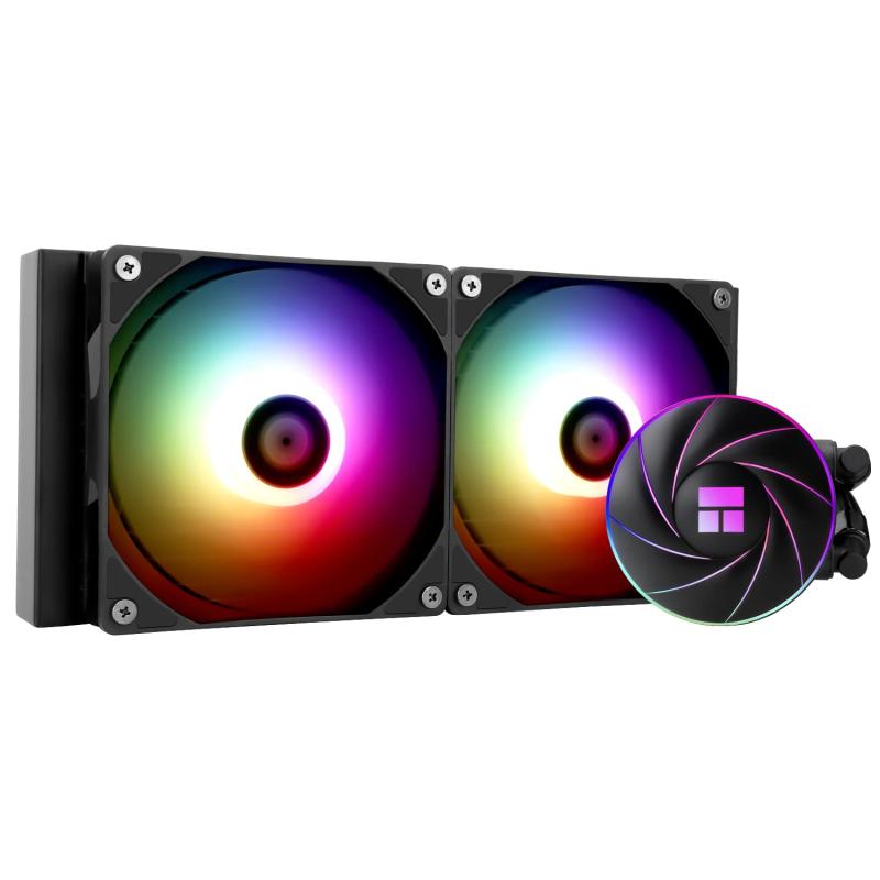 Thermalright AQUA ELITE 240 ARGB 水冷中央処理装置冷房装置、240冷房装置大きさ、120粍 PWM気違い×2、