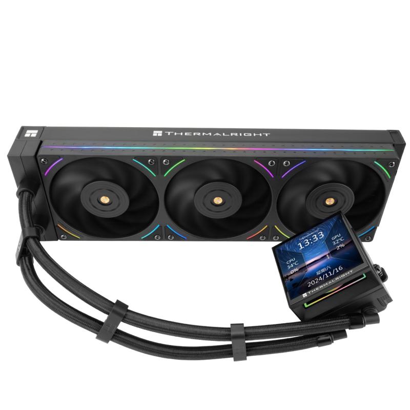 Thermalright Hyper Vision 360 UB AM4/AM5;Intel LGA1851/1700用、3.95in映写幕 高性能揚水機