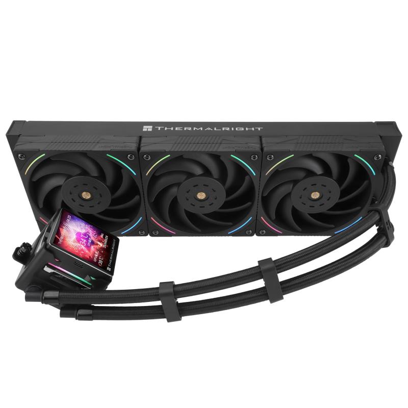 Thermalright Elite Vision 3602.73インチの取り外し可能な液晶ディスプレイを備えた高性能CPU水冷