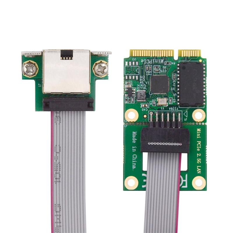 Xiwai 2.5Gbps 2500Mbps - PCI-E PCI Express 1x/2230 NGFF A+E-Key/Mini PCI-E GBE ギガビット 1000Mbps イーサネット ネットワーク LAN ケーブル アダプター