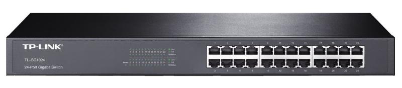 TP-Link スイッチングこしき Giga相応う 10/100/1000Mbps 24界面 金属元素筐体 5年 TL-SG1024