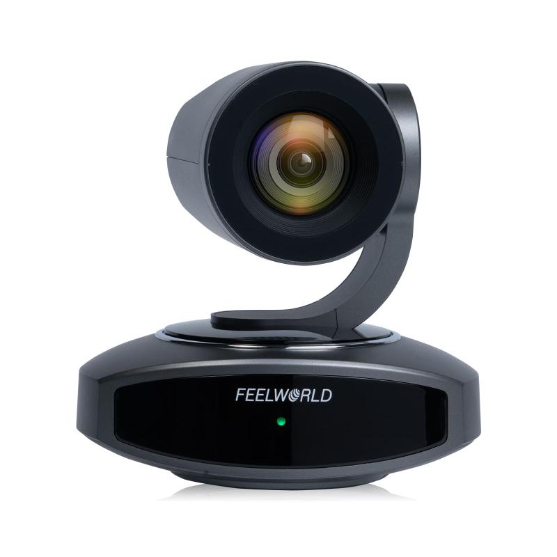 FEELWORLD 4K10X 4K雲台カメラUSB HDMI POE 12 X光雲台ズーム、AI自動追跡フォーカスIPリモコン、教会のビデオ会議教育を生中継するための