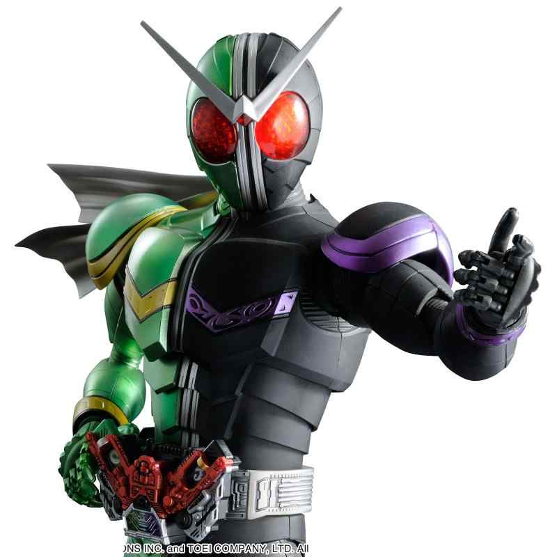 KAMEN RIDER - フィギュアライズ職人 ダブルサイクロンジョーカー - モデルキット画像
