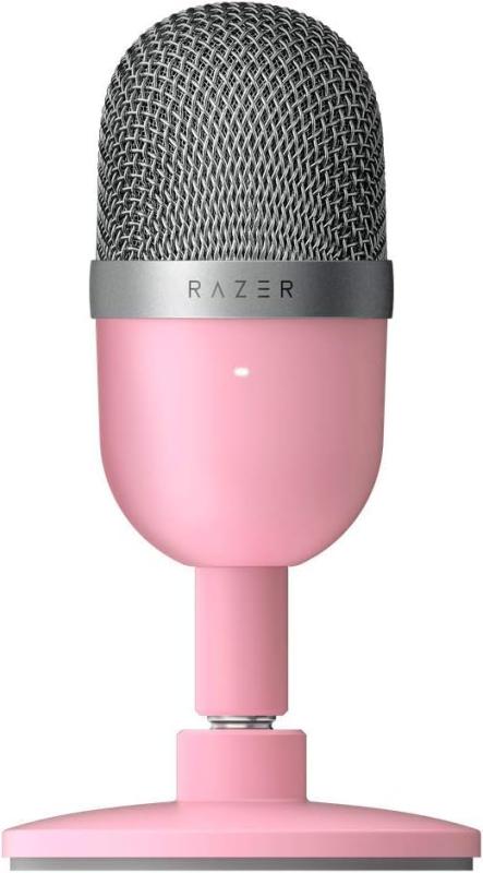 コンデンサーマイク 超コンパクト設計 ゲーミングマイク USB マイク 配信用 単一指向性 クリアサウンド Quartz Pink RZ19-03450200-R3M1 [並行輸入品]