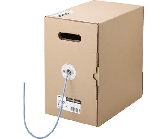 ＢＵＦＦＡＬＯ 【期間特価】２０２５年９月３０日まで Ｃａｔ５ｅ ＬＡＮケーブル ３００ｍ 撚線 ブルー BL5EW3000BL
