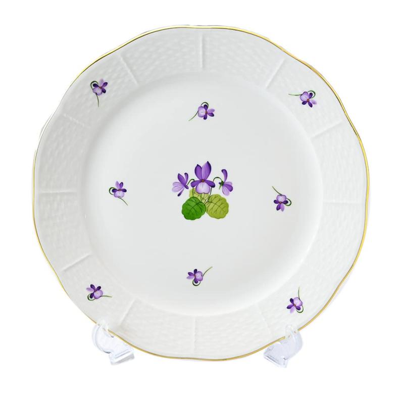 ヘレンド HEREND 一皿 VIOLET続きもの 洋食器 25珊 皿 墨付き 524000 VIOLET [並行輸入品]