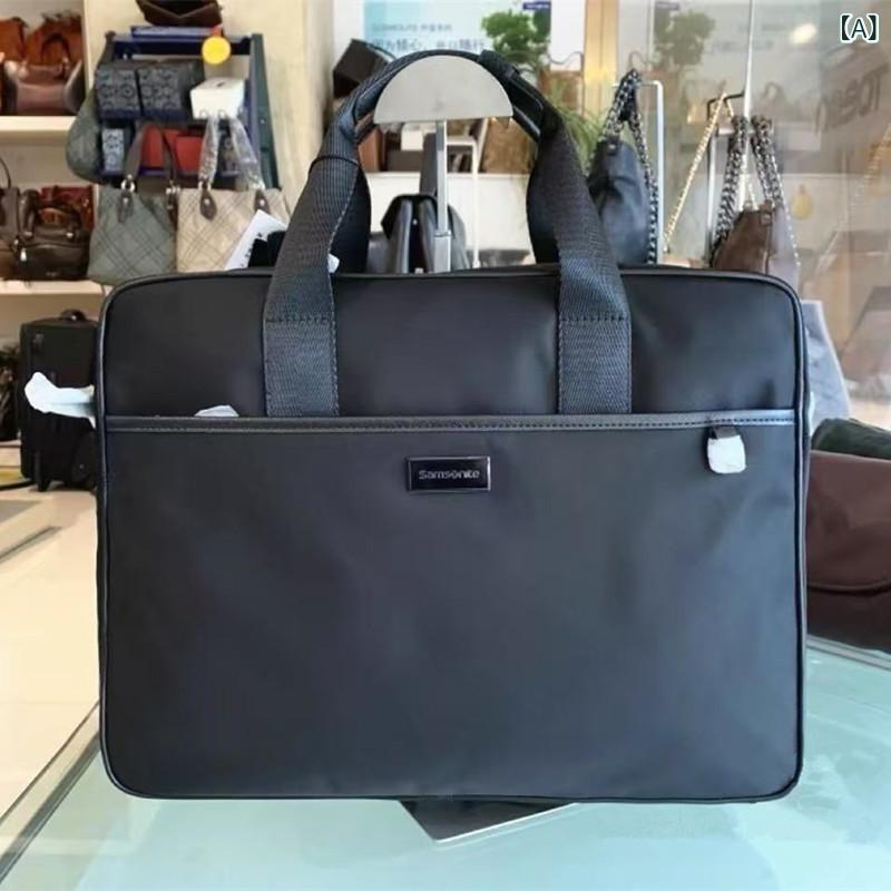 新 秀 ? オックスフォード 布 ハンドバッグ ファイルキャンバスオフィスパソコンバッグ 男性 ブリーフケースビジネスバッグハイエンド 男性 バッグ