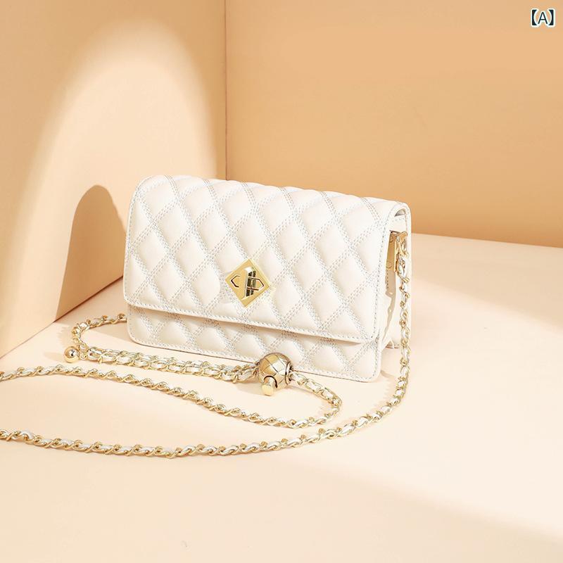 バッグの 女性の 大衆の 新しい チェーン バッグの 斜めの ショルダーバッグは 秋冬の バッグの 潮の 軽い 豪華な 包みの本 革の ショルダーバッグに 似合います。 5,874円